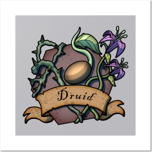 Druid Logo Posters and Art